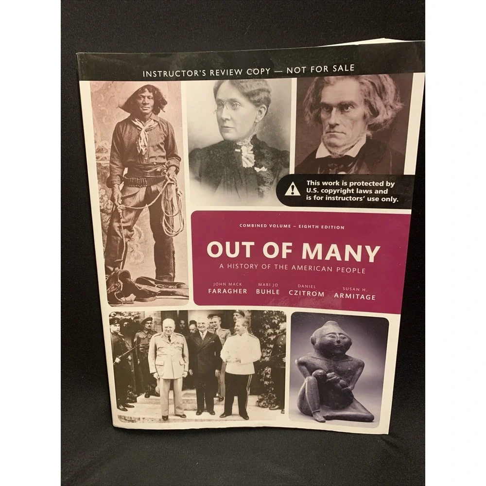 Out of Many, Combined Volume by Mari Jo Buhle, INSTRUCTOR'S COPY